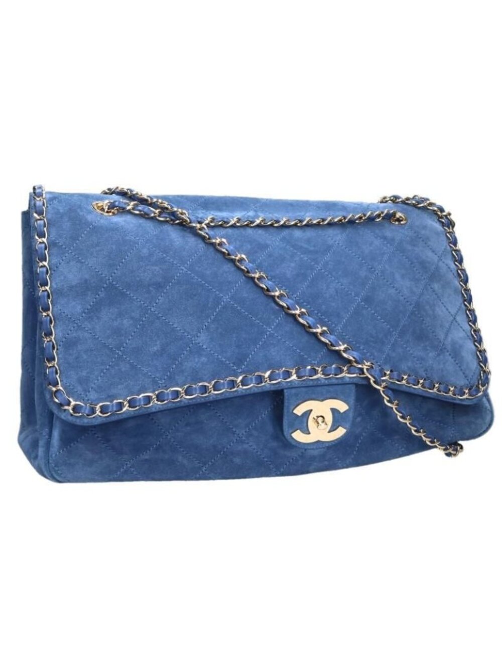 Chanel Pharrell Williams Quilted Classic Double Flap Shoulder Bag